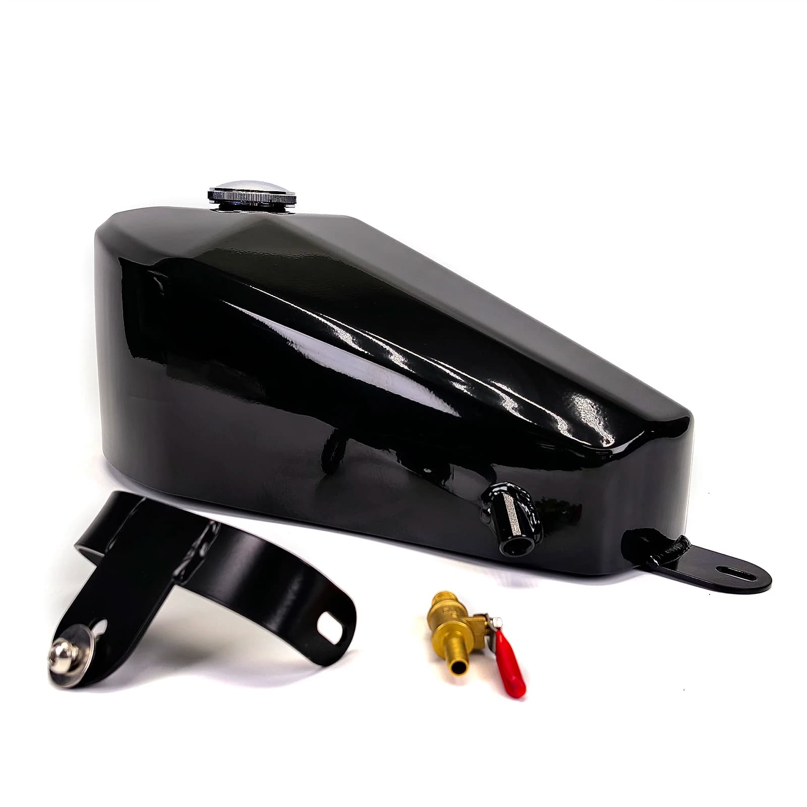 Bagagli serbatoio carburante benzina moto da 8 litri per Yamaha DRAGSTAR400 650 1996-2009