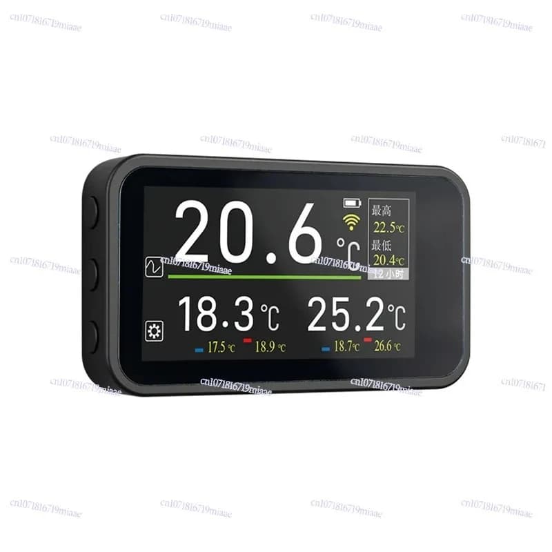 Wireless Car Thermometer Car Thermometer Electronic Light Display