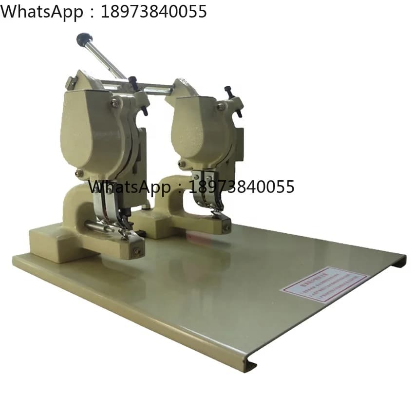 Punching machine for 4 mm heads for paper bags