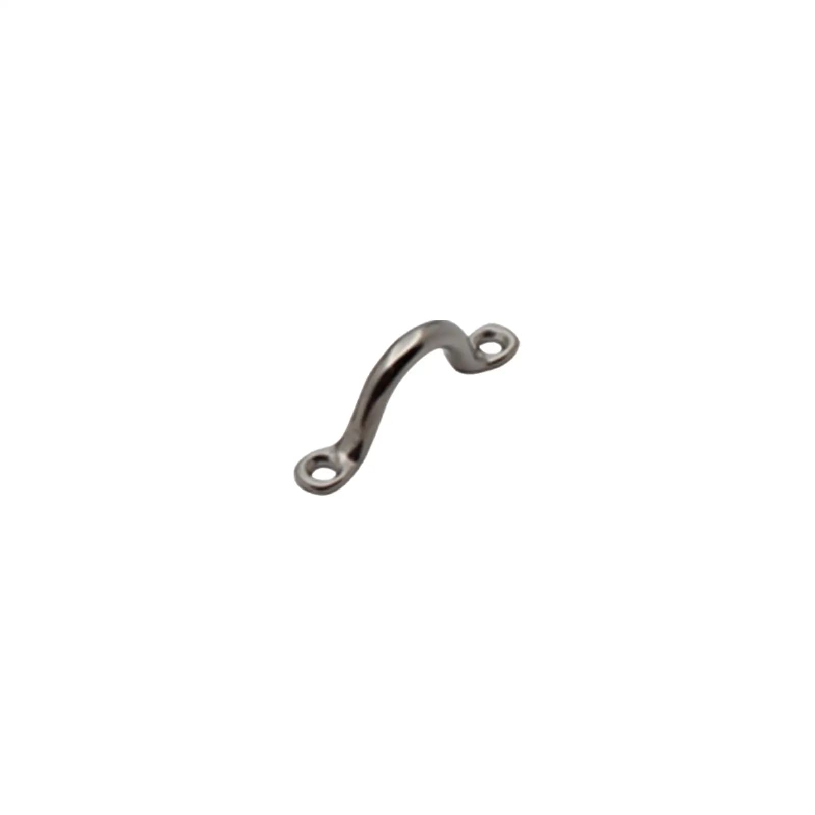Stainless Steel Boat Top Pad Eye, Eye Straps, Tie Down, Tie Anchor Point, Kayak Deck Loop, Suitable for Kayak Canoe Rigging