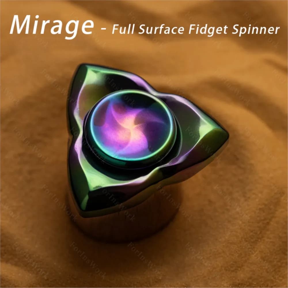 Mirage Full Surface Fidget Spinner Office Desk Toys Fidget Toy autismo Spinner Metalico