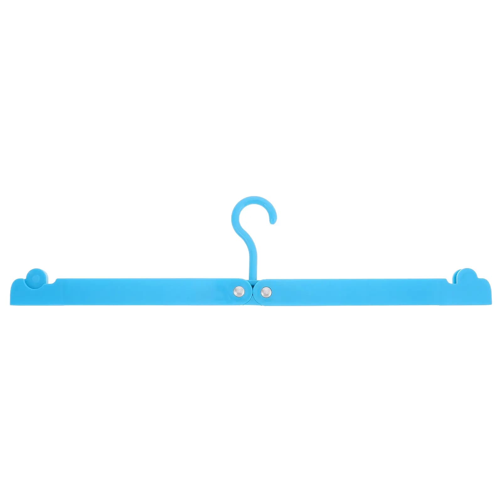 Space-Saving Portable Foldable Rv Clothes Hanger Non-Slip Laundry Drying Rack Multifunctional Travel Camping Plastic Hangers