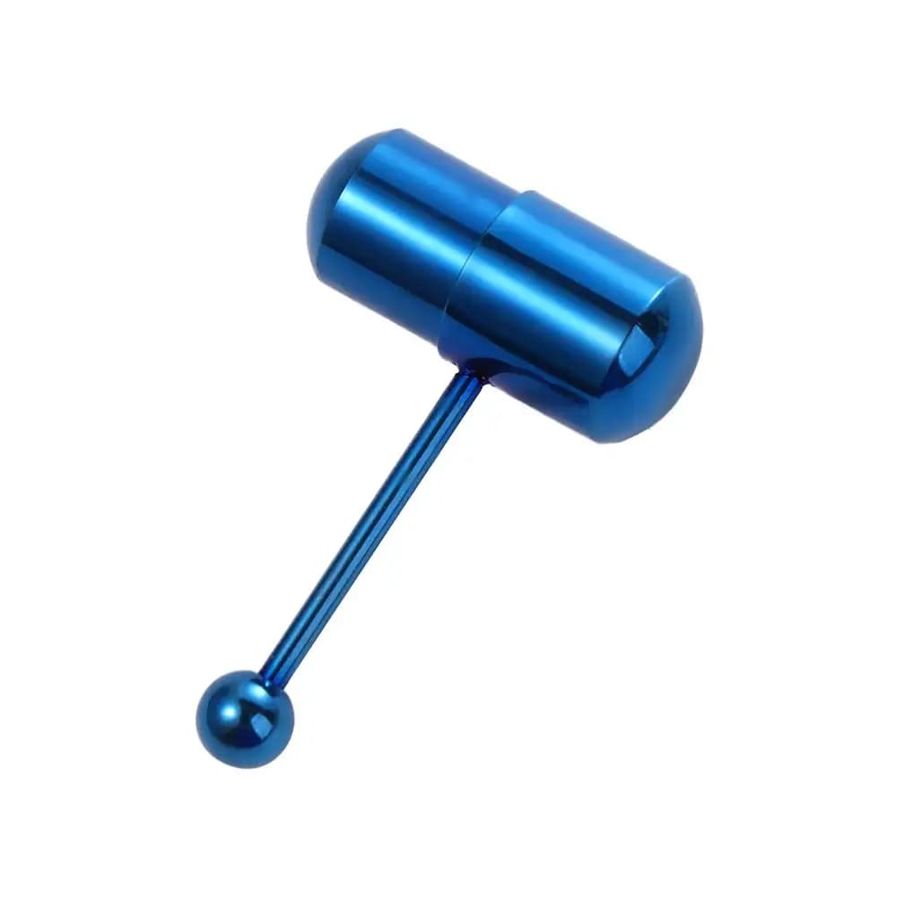 Punk Vibration Tongue Stud Stainless Steel Women Titanium steel Piercing Jewelry Tongue Ring Vibrating Tongue Nail Body Jewelry