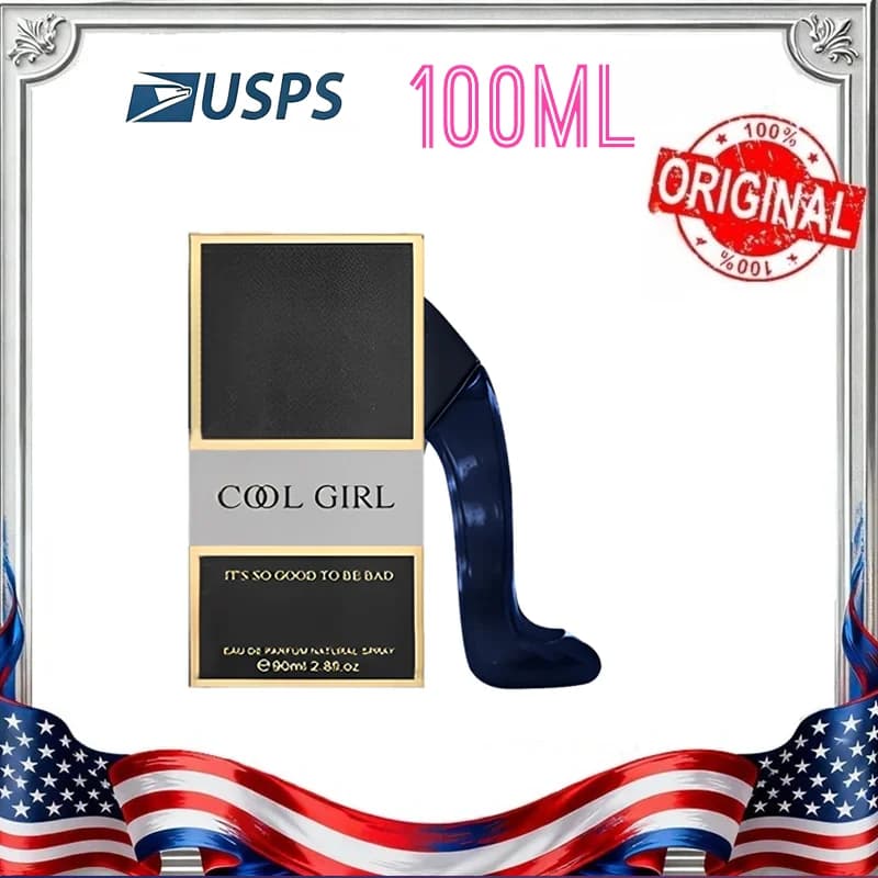 Women's perfume 90ML luxurious and sophisticated with warm notes of vanilla and cocoa, sweet but not sticky, suitable for appointments and parties.