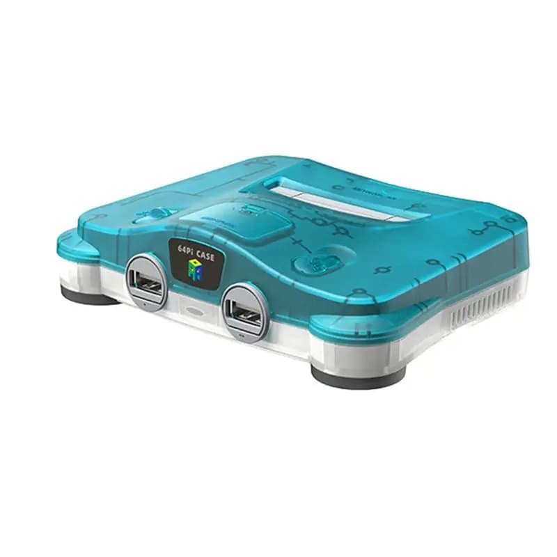 AED7-For RETROFLAG 64Pi CASE Compatible With Raspberry Pi5,With Dual USB Ports, SD Card Storage, Safe Shutdown And Reset