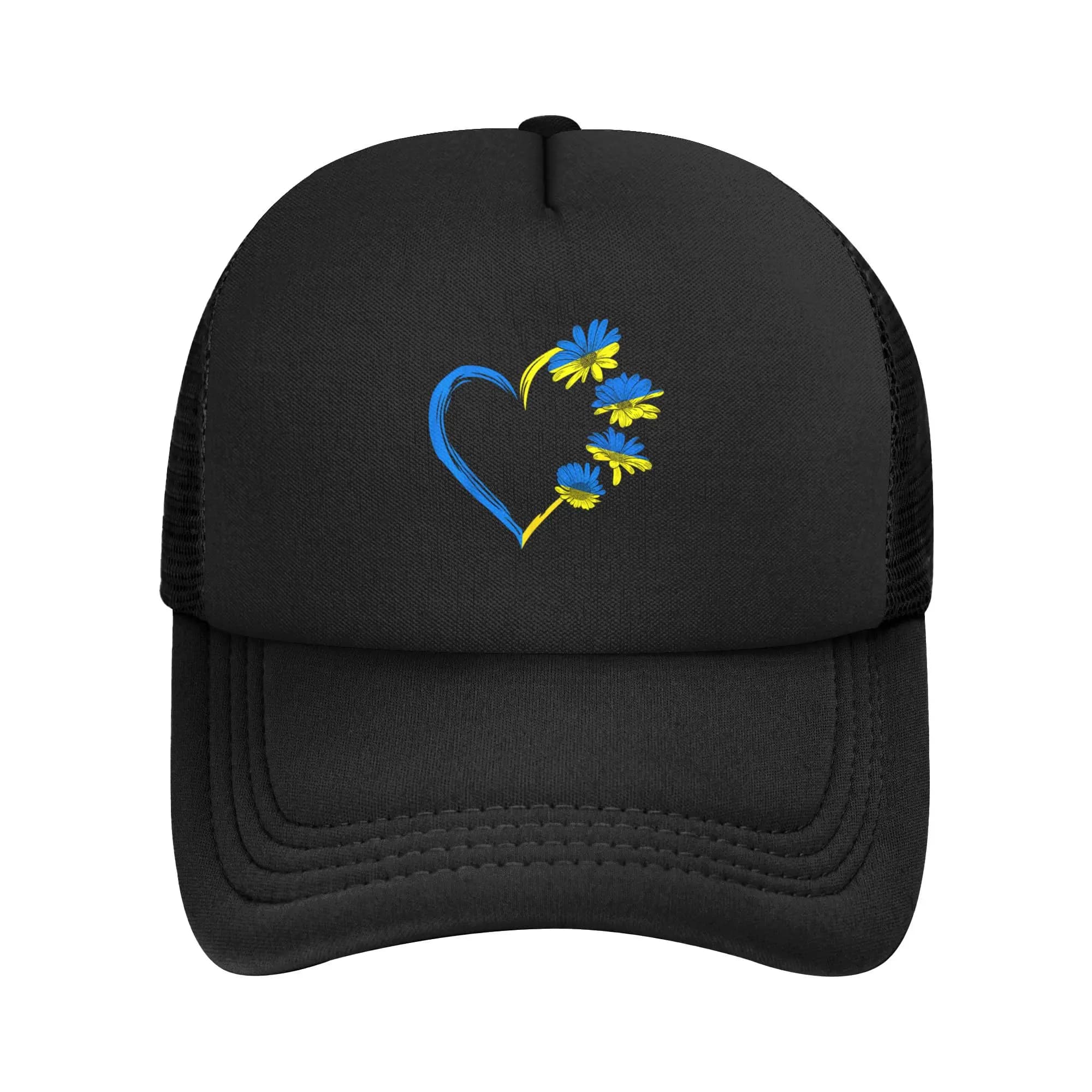 Ukraine Flag Sunflower Ukrainian Casquette Unisex Outdoor Hats Adjustable Sun Cap Casual Baseball Caps