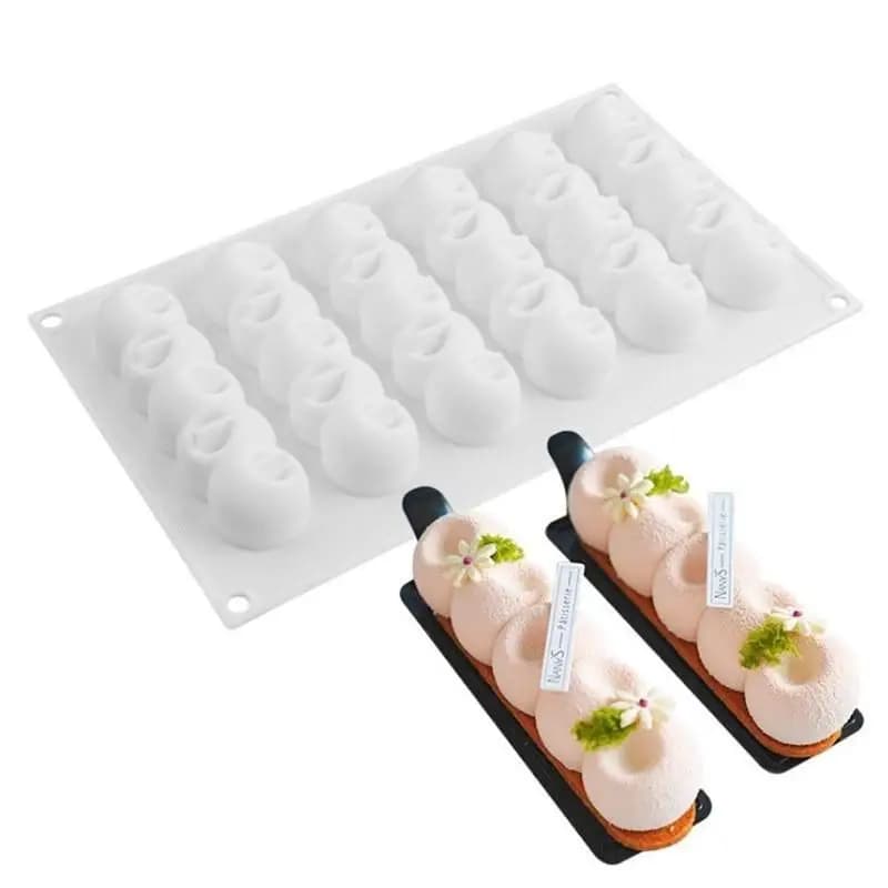 Stampo in Silicone per Dolci a Forma di Palline, Cioccolatini, Biscotti, Torte, Gelatine, Ghiaccio e Set per la Creazione di Sapone - Offerta Speciale