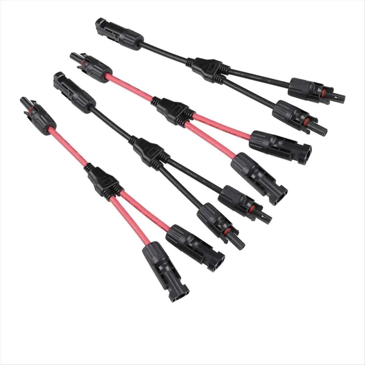A003 Y Branch Plug 1 to 2 Parallel Connection Solar Connector Photovoltaic Panel Adaptor of Battery Plate Assembly Group Line