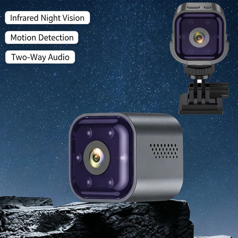 Intercom Camera Boby Monitor Motion Detection Infrared Night-Vision High Definition 1080P Two-Way Audio WiFi HD Security Camera