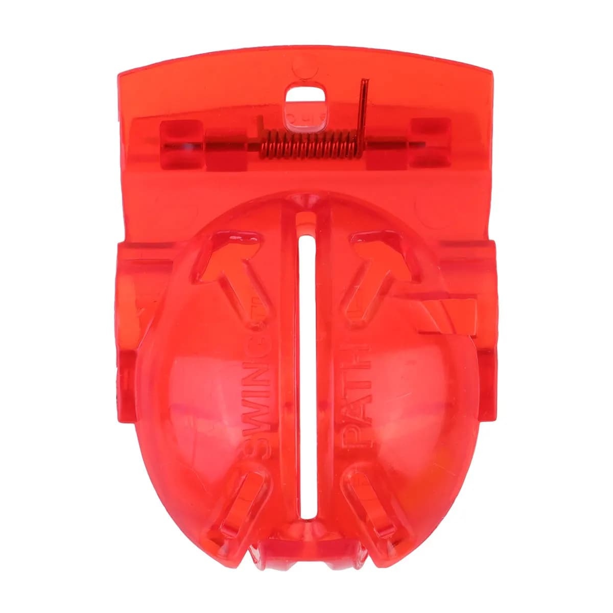 Set di 5 pennarelli per palline da golf, facili da usare per disegnare linee rette, per migliorare l'allineamento del putting, colore rosso