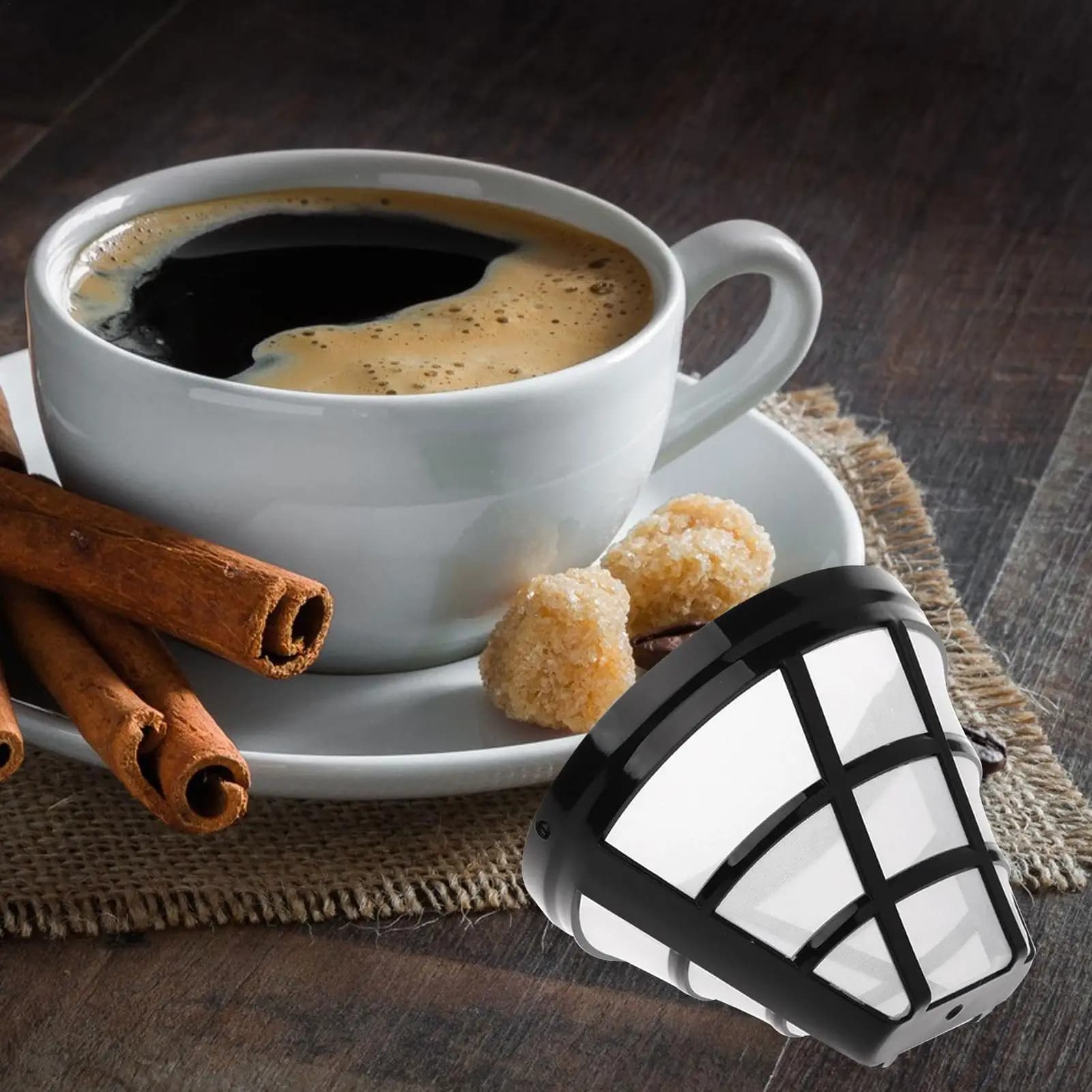Coffee Maker Filter Basket Permanent Replacement Coffee Filters Coffee Strainer For Coffee Bar Brewer Reusable Coffee Filter