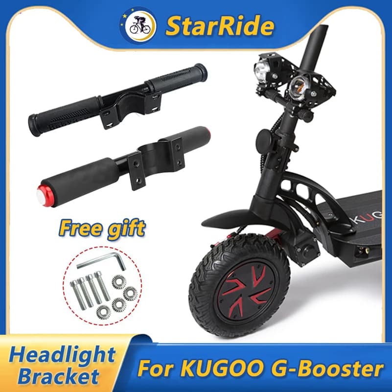 Per KUGOO G-Booster Ninebot Scooter elettrico Staffa per faro Accessori per la modifica Supporto per supporto per luce di estensione
