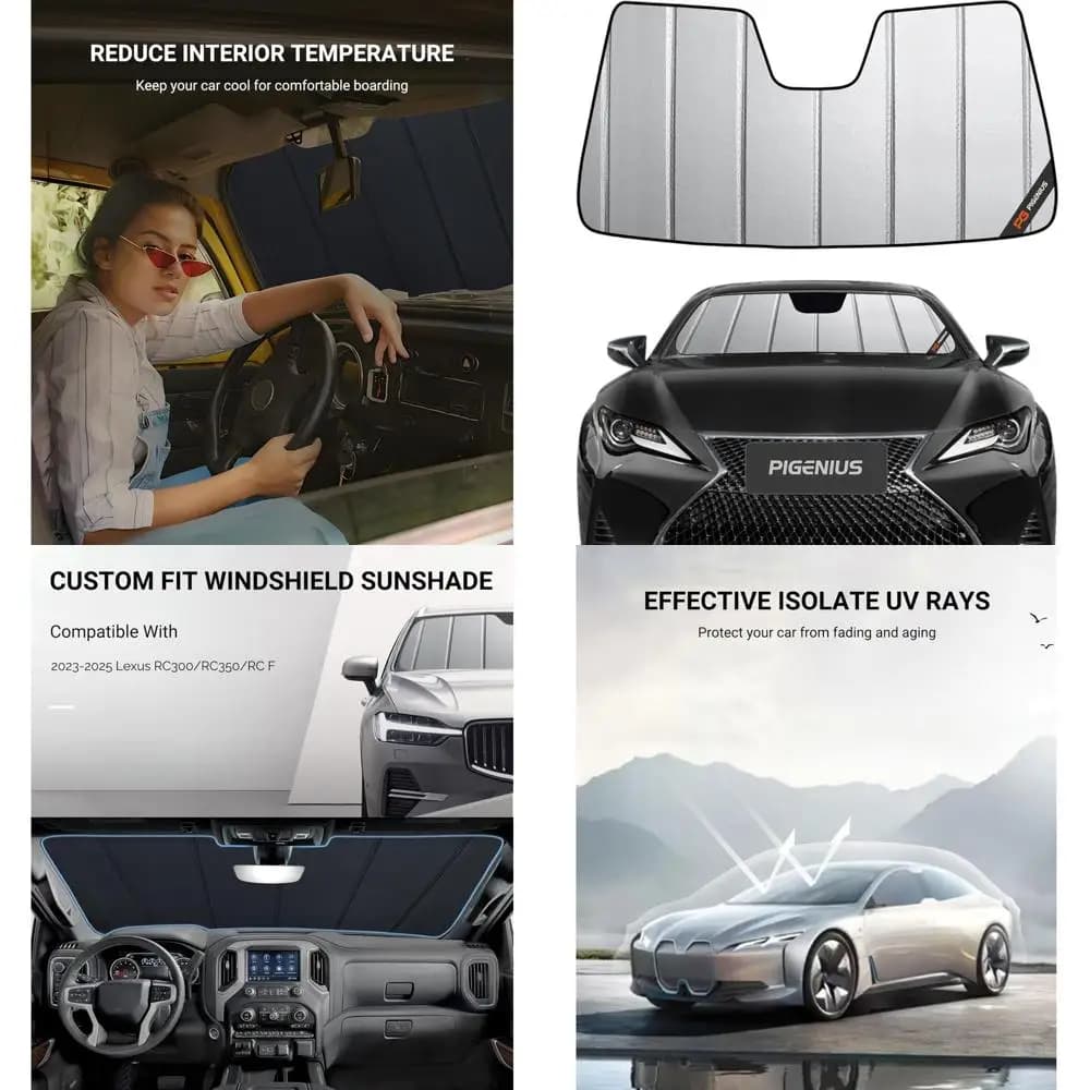 Lexus RC 2023-2025 Parasole per parabrezza anteriore - Copertura protettiva solare