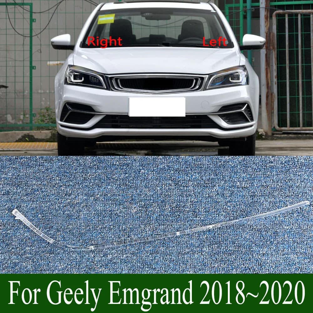 High DRL Headlight Light Guide Strip Daytime Running Light Tube Daily Head Lamp Emitting Tube For Geely Emgrand 2018~2020