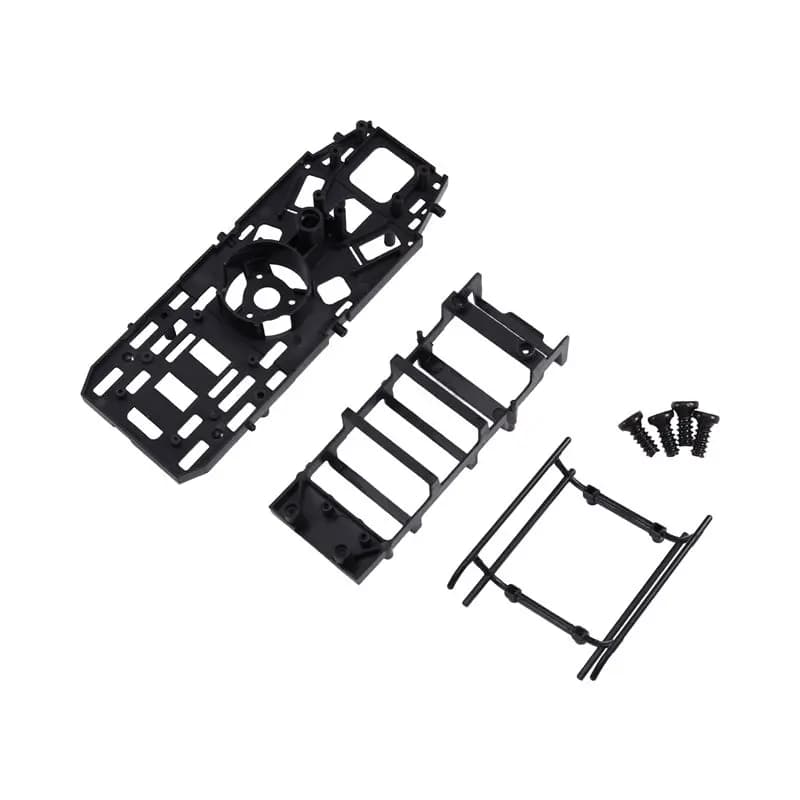Kit di Aggiornamento AS96-RC per Elicottero: Carrello di Atterraggio C190 + Telaio Principale per Parti di Elicottero RC C190