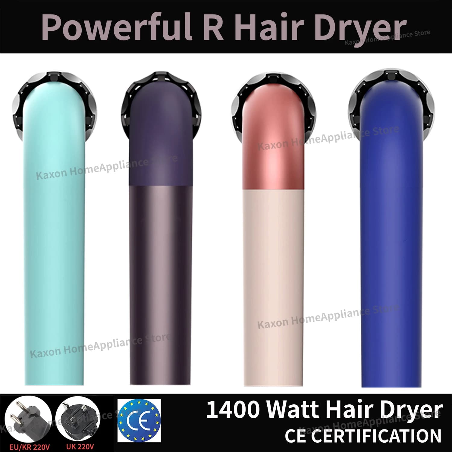 Super 1400W Ions Hairdryer Hot and cold Wind Temperature control Hair dryer smooth 2.7M Cable ecadora Para Cabello with speaker for styling