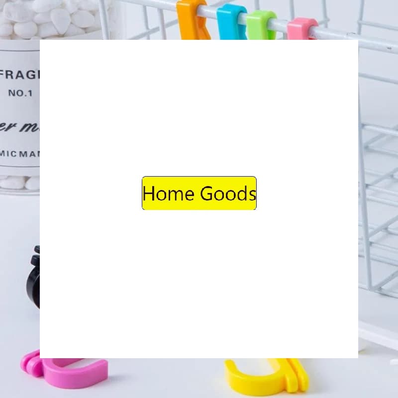 1Pc Plastic Mesh Grid Display Hook Wire Rack Hooks Kindergarten Exhibition Wall Organizer Modern Simple Style Single Clip Hook