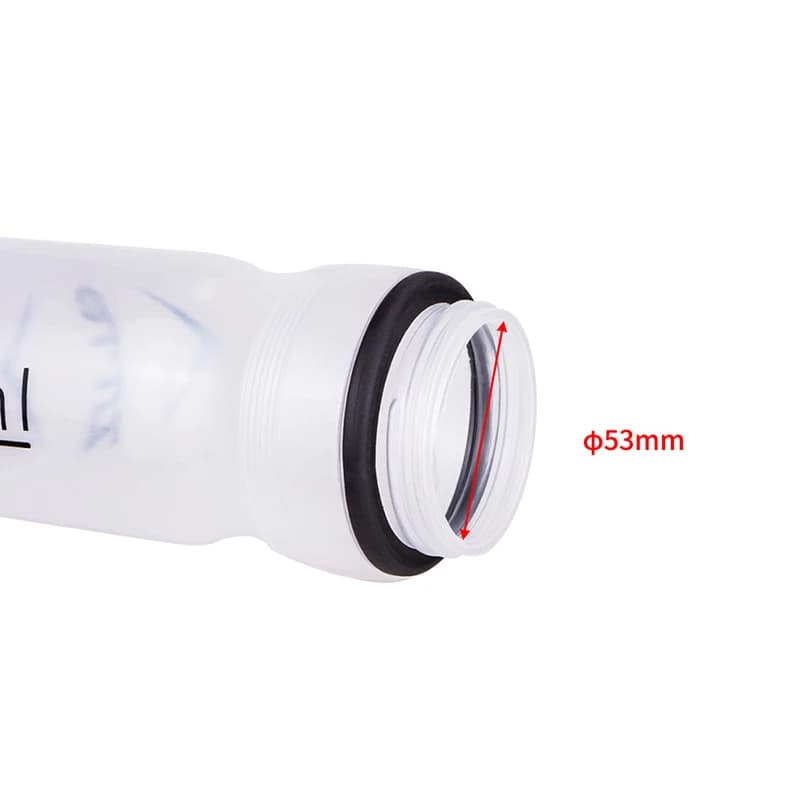 Offerta Speciale: Borraccia Trasparente per Bicicletta da 750ml, Bottiglia d'Acqua per Bici con Coperchio in PP PC
