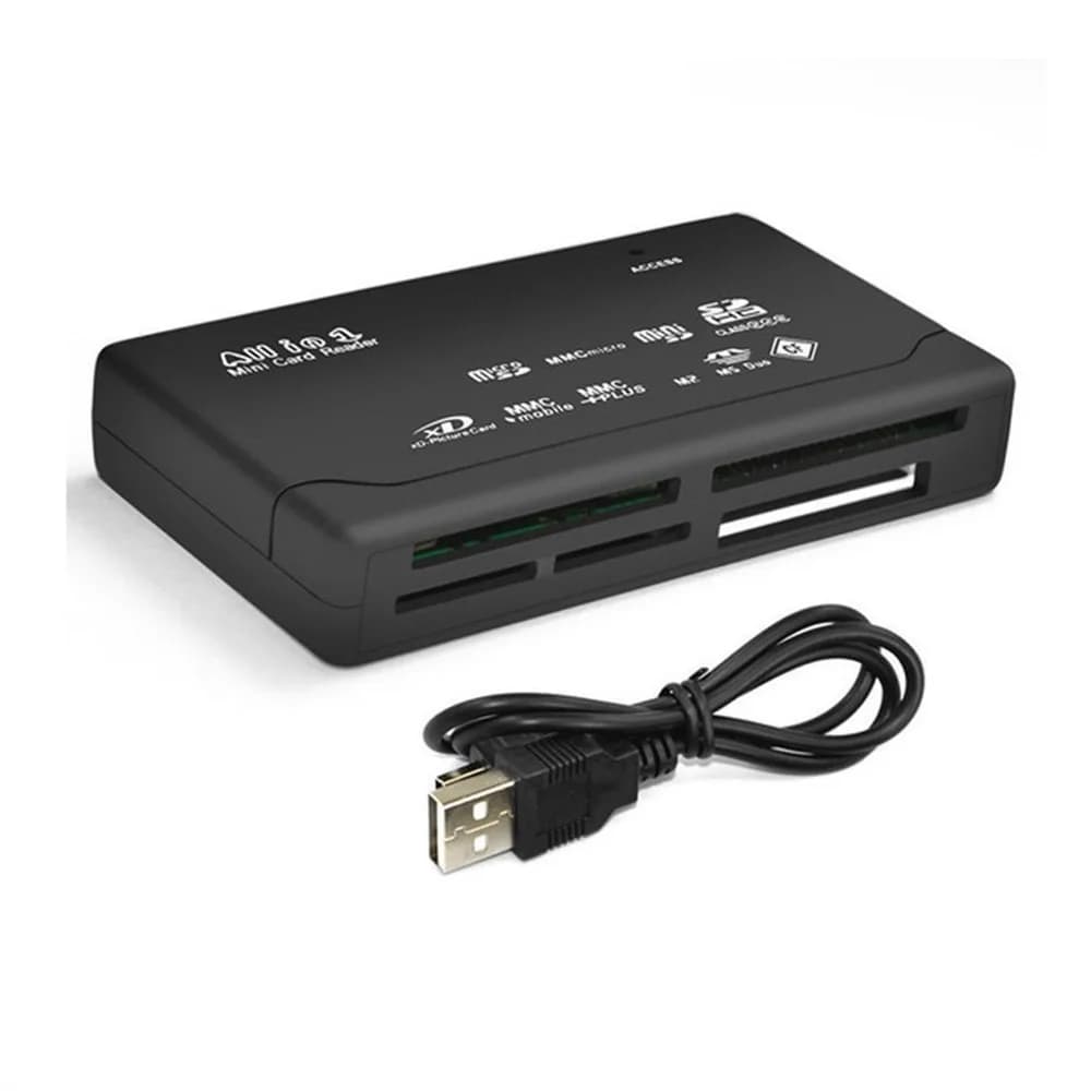 Lettore di Schede USB 2.0 6 in 1 per Schede di Memoria SD MS, Esterno per Notebook e Tablet Idino USB