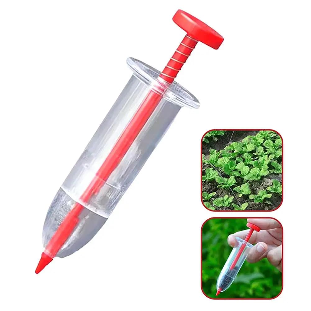 Mini Seminatrice Manual, Semi Dispenser, Spargisemi, Portable Planter, Tool for Semina di Fiori and Giardino C2O7