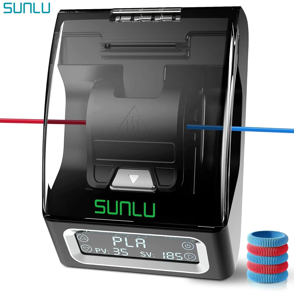 SUNLU FC01 Filament Connector for PLA/ABS/PETG/PA/PC 1.75 mm quick welding joint for use with 200-piece PTFE sleeve
