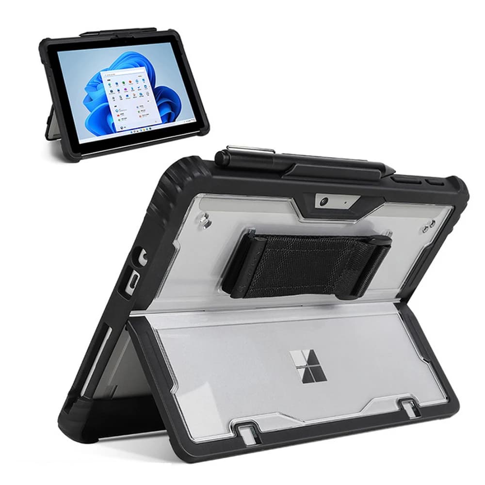 Custodia protettiva integrata per tablet con portapenne magnetico per Microsoft Surface Pro 9 8 7+7 6 5 4 per Surface GO 1 2 3