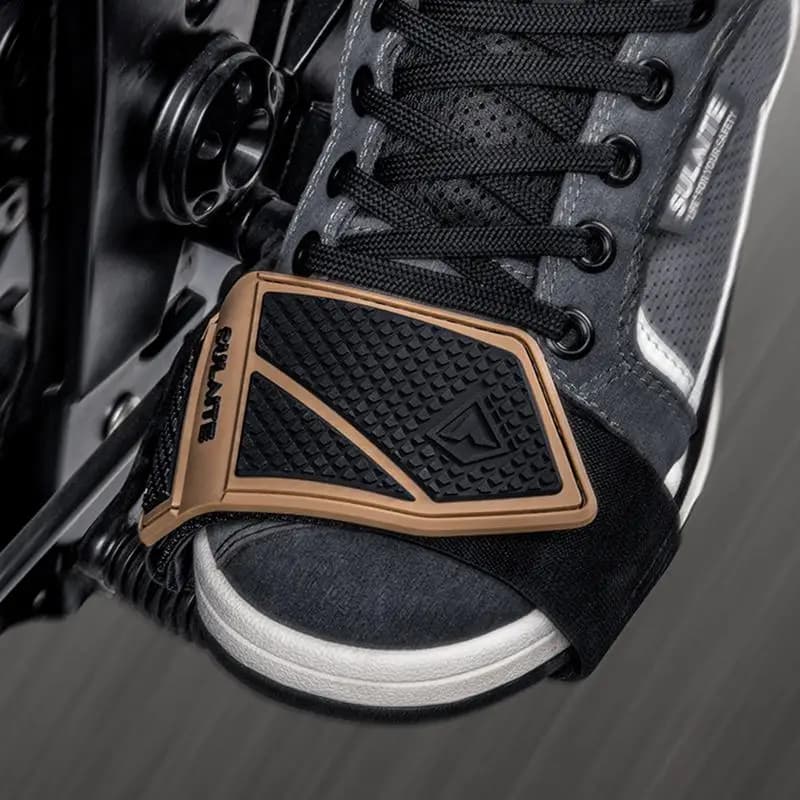 Copertura del cambio del motociclo Protezione antigraffio per scarpe da moto Accessorio protettivo per cambio moto resistente all'usura