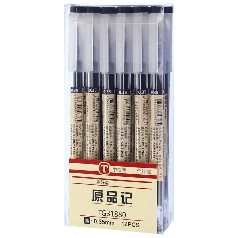 54 Pz/set 0.35mm Penne Gel Ufficio Scuola Esame Segno Penna A Sfera Blu Rosso Nero Inchiostro Sostituibile Penna Aste di Ricarica Kawaii Cancelleria