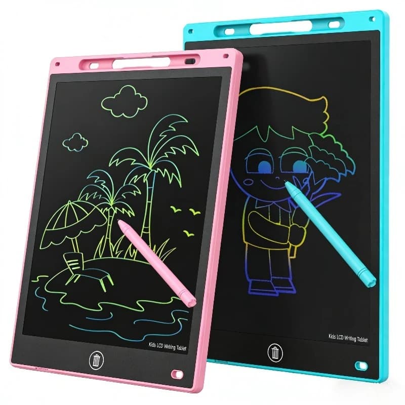 Tavoletta di Scrittura Digitale LCD Portatile, Lavagna Elettronica Cancellabile per Studio, Appunti, Casa, Scuola e Ufficio
