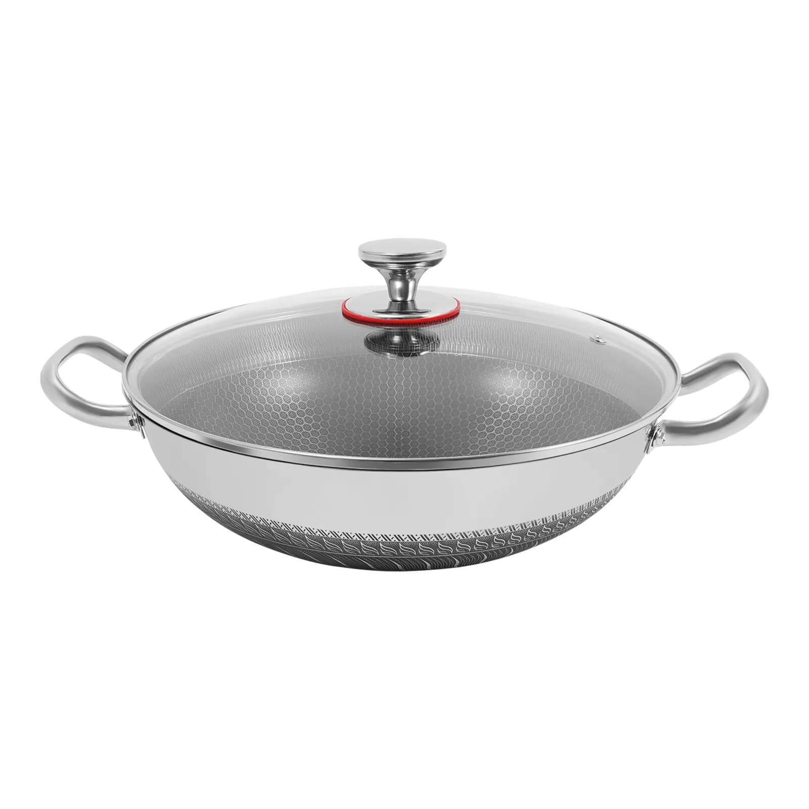 Stainless steel pan Baking non-stick pan Stainless steel pan 410 healthy cooking pots for 3-4 persons