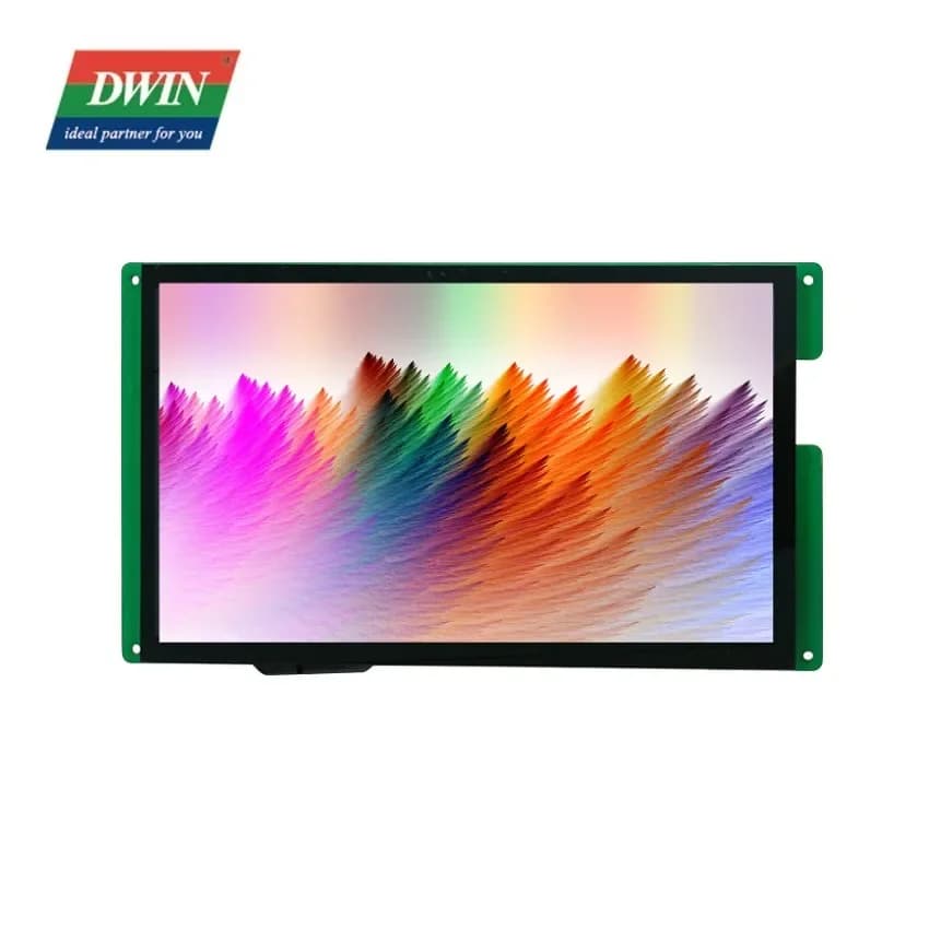 LCD display IPS DWIN 2026 10.1 Inch 1024*600 500nit with Touch Capacitive Multipoint and HD-MI Screen for Windows, Raspberry PI, Linux, Android