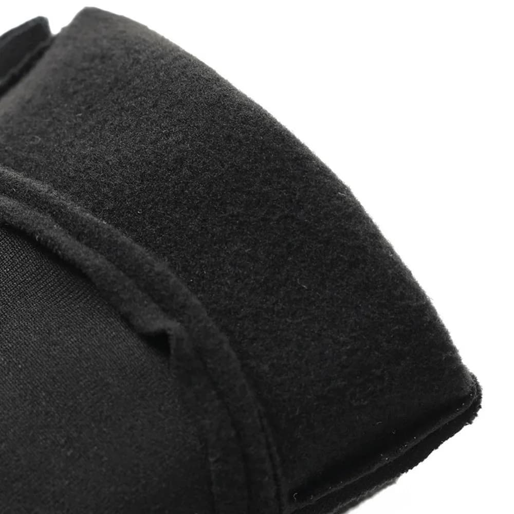 Guanti da ciclismo invernali con touch screen, fibbia di bloccaggio, guanti da ciclismo spessi anti-smarrimento, resistenti all'usura, antivento, caldi, per esterni