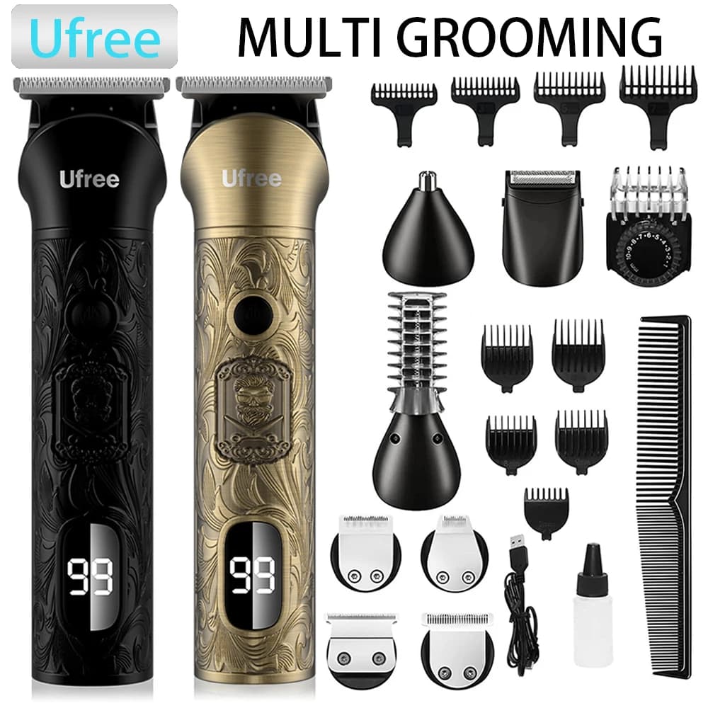Ufree rulebar for men, electric shaver, wireless shaving kit for moustache