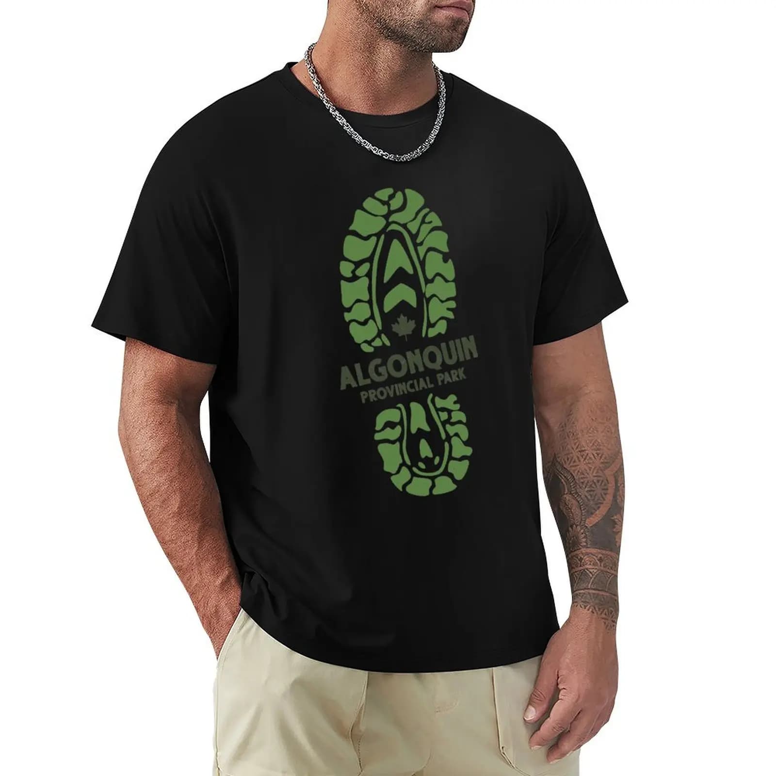 Parco provinciale Algonquin Ontario Canada - T-shirt da escursionismo ON, abbigliamento da lavoro, maglietta semplice