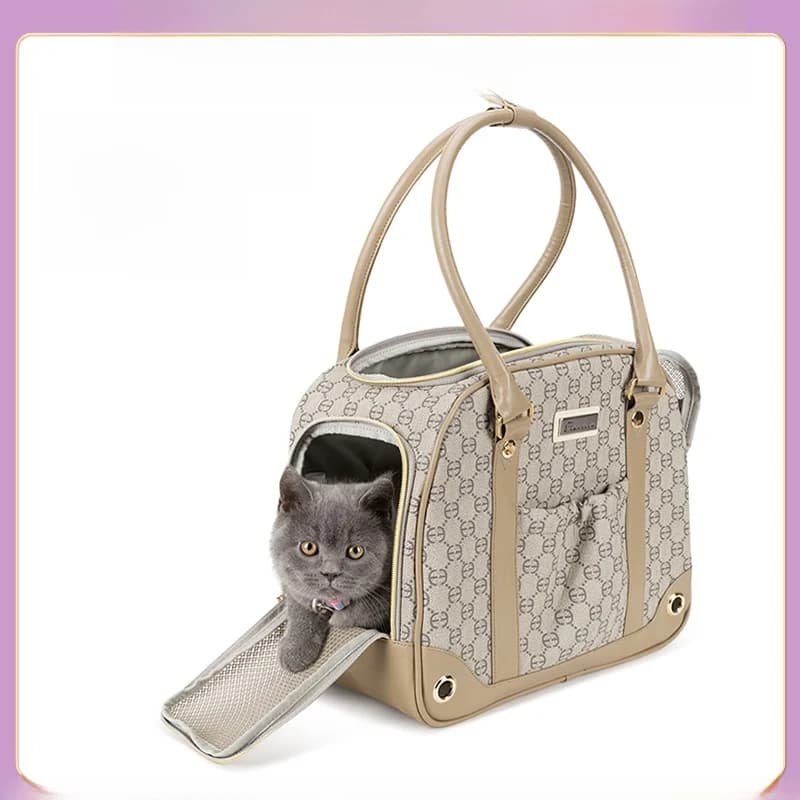 Borsa da trasporto portatile per animali domestici, da viaggio, per esterni, Bapa Spacecrt, gabbia/trasportino per cani