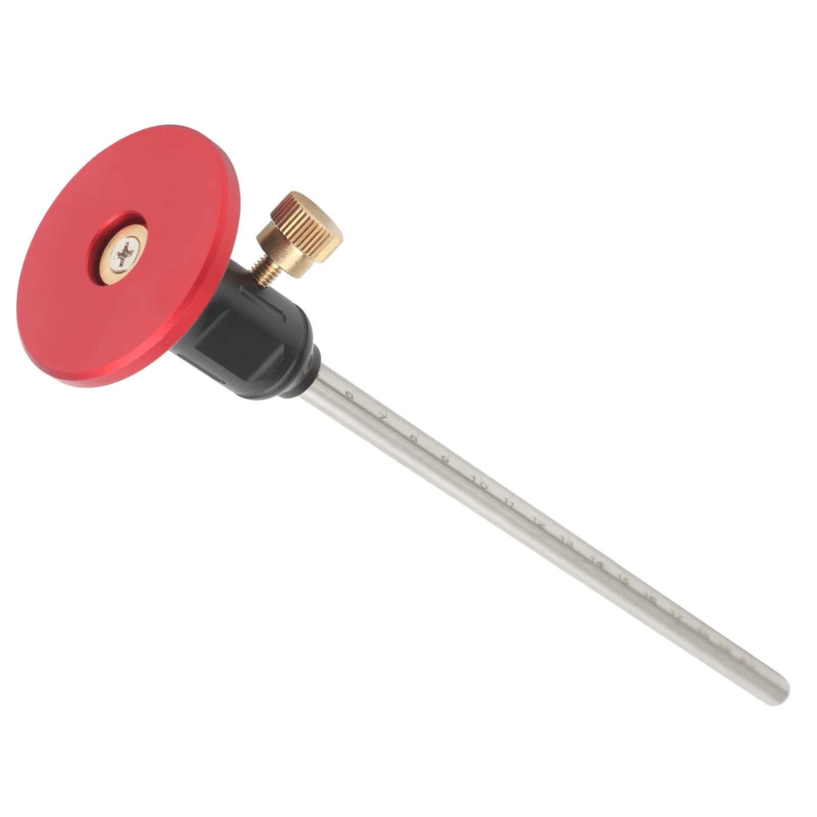 Righello per Tracciatura del Legno Portatile, Strumento per Disegnare Linee, Strumenti di Misurazione 0~20cm, Utensili Fai-da-te per la Lavorazione del Legno