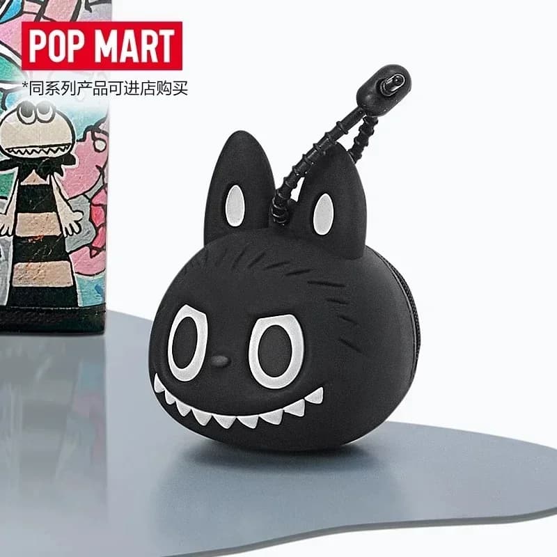 POP MART LABUBU THE MONSTERS Serie 10° Anniversario - Modellino Anime Carino Blind Box, Custodia per Cuffie, Decorazione da Scrivania, Regalo per Ragazze