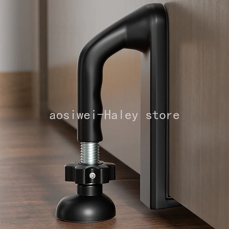 Adjustable door stopper, hotel security, living alone, anti-theft home blocking door, door blocker, girl portable alarm artifact