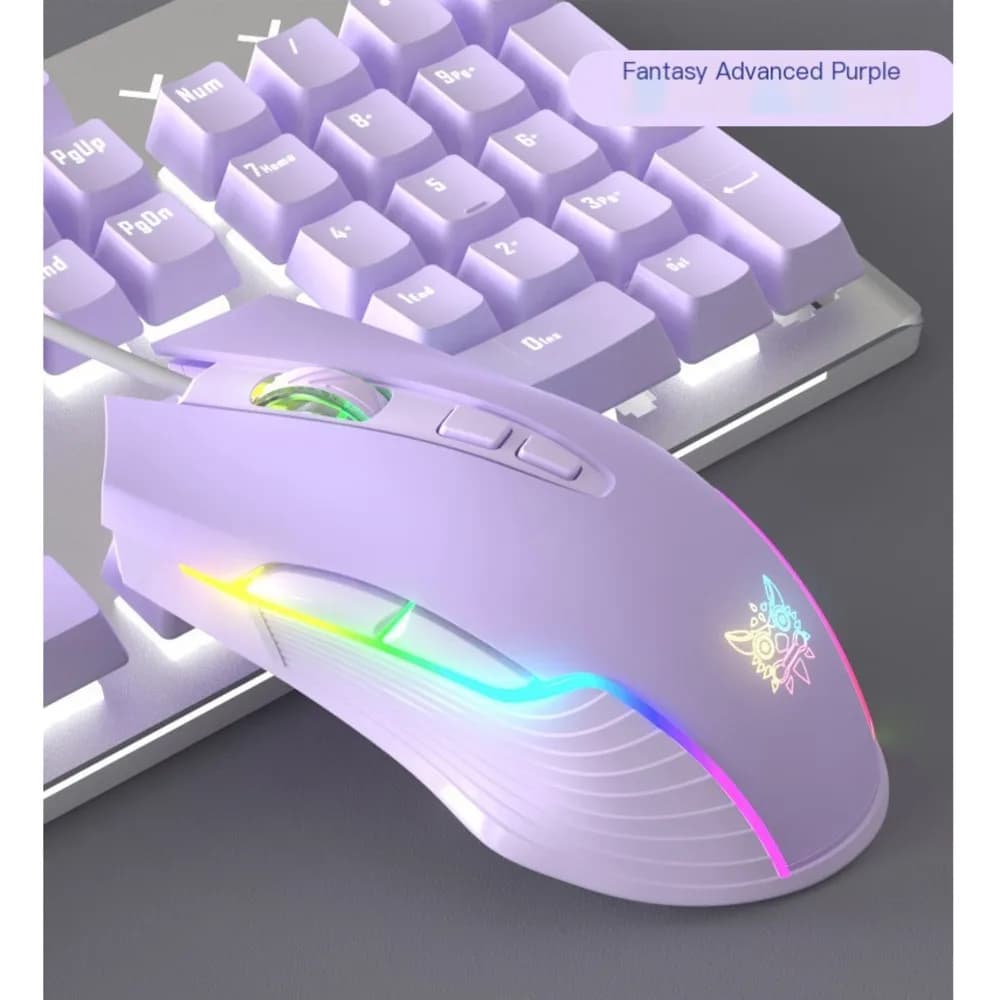 Portable Macro Programmable Wired Mouse Cute Esports Game Ergonomic Optical Mice 6400DPI For Laptop Desktop Office Female Gifts