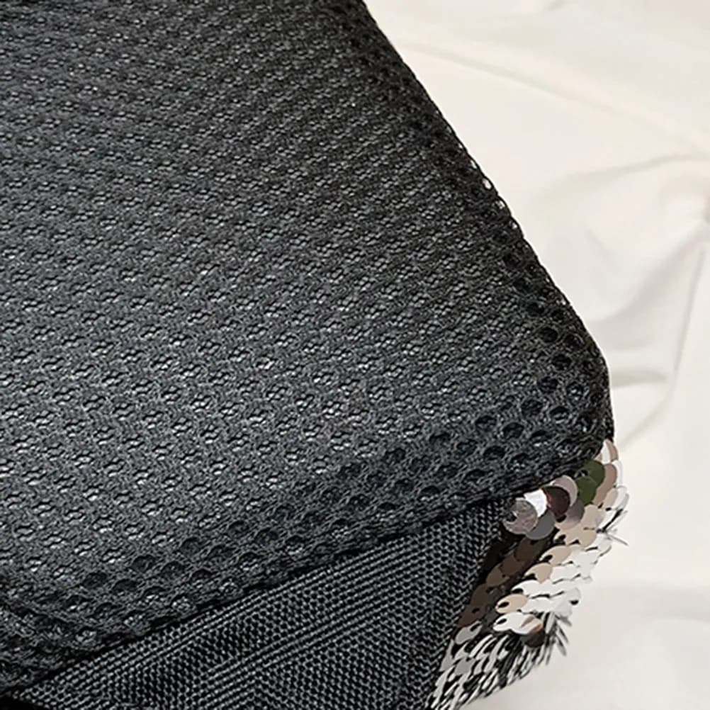 Sky- Sequin Mini Backpack Girls Kids Women Stylish Glitter Backpack Daily Shopping Day Trip Short Travel School