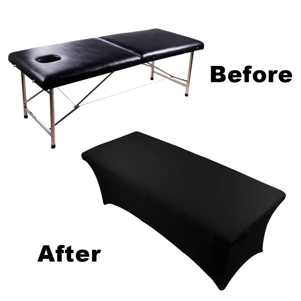 Elastic Cot Cover Spa, Reusable, for Extension Eyelashes, Elasticized Bed Sheet Massage, for Spa and Salon