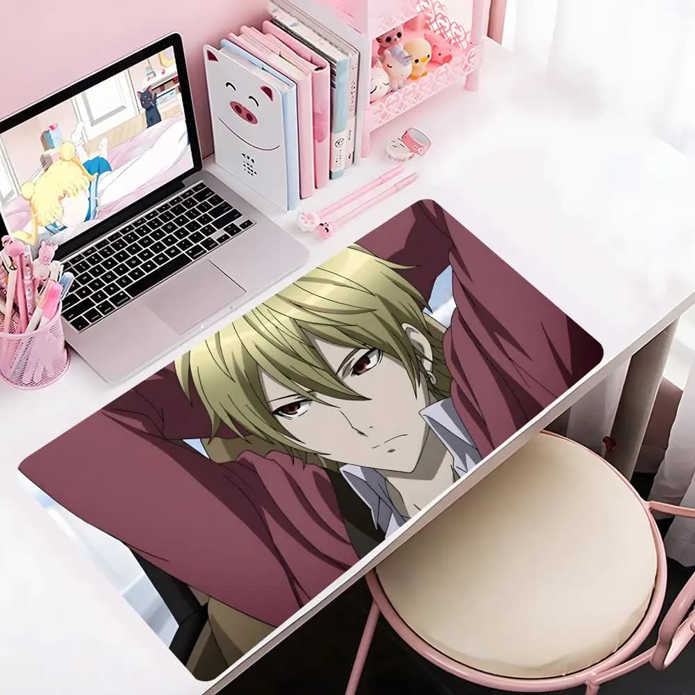 Tappetino per mouse B-blast of Tempest, 1 pezzo, grande, per gaming, con bordi rinforzati, spesso, per tastiera e scrivania.