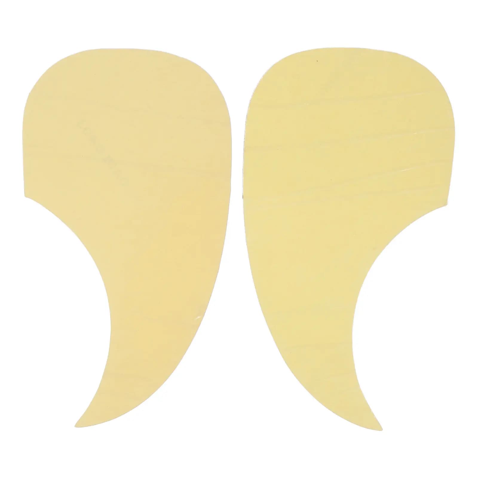 2 Pezzi Protezione Trasparente in PVC a Goccia per Chitarra Acustica, Pellicola Protettiva Ergonomica, Non Afecta il Suono, Facile Applicazione