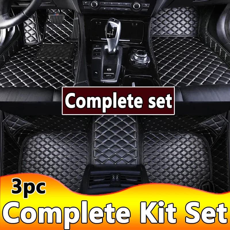 Tappetini auto per TOYOTA Yaris 2008-2018 Kit set tappeto impermeabile tappetino in pelle di lusso set completo accessori auto 0601