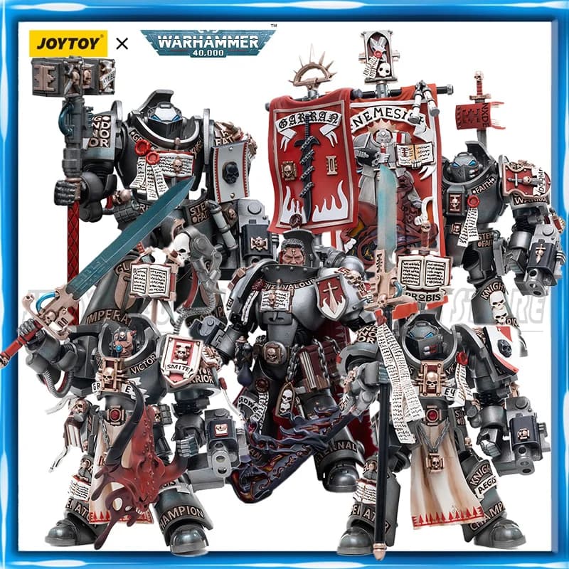 [IN STOCK]JOYTOY Warhammer 40K 1/18 Action Figure Grey Knights Terminator Anime Figures Toys Model