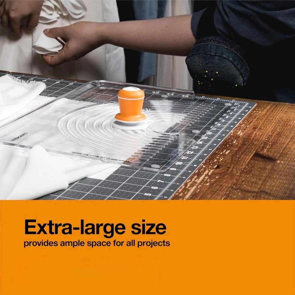 Self-repairing Cutting Mat for Quilting and Craftsmanship, 24x36 Inches, Grid Work Surface, Sewing Mat, Rotating Cutting Table