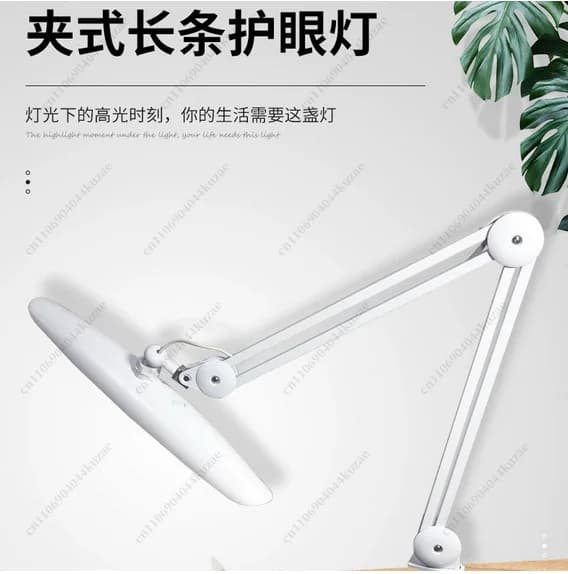 4BLANC Portable LED Desk Lamp - Eye Protection for Makeup, Manicure, Beauty, Tattoos, Embroidery and Work with Eyelashes