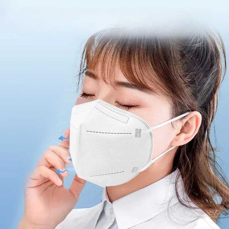 N95 KN95 10 Pieces Safety and Health Mask, Breathable Dust Breather, Protective Mask KN95