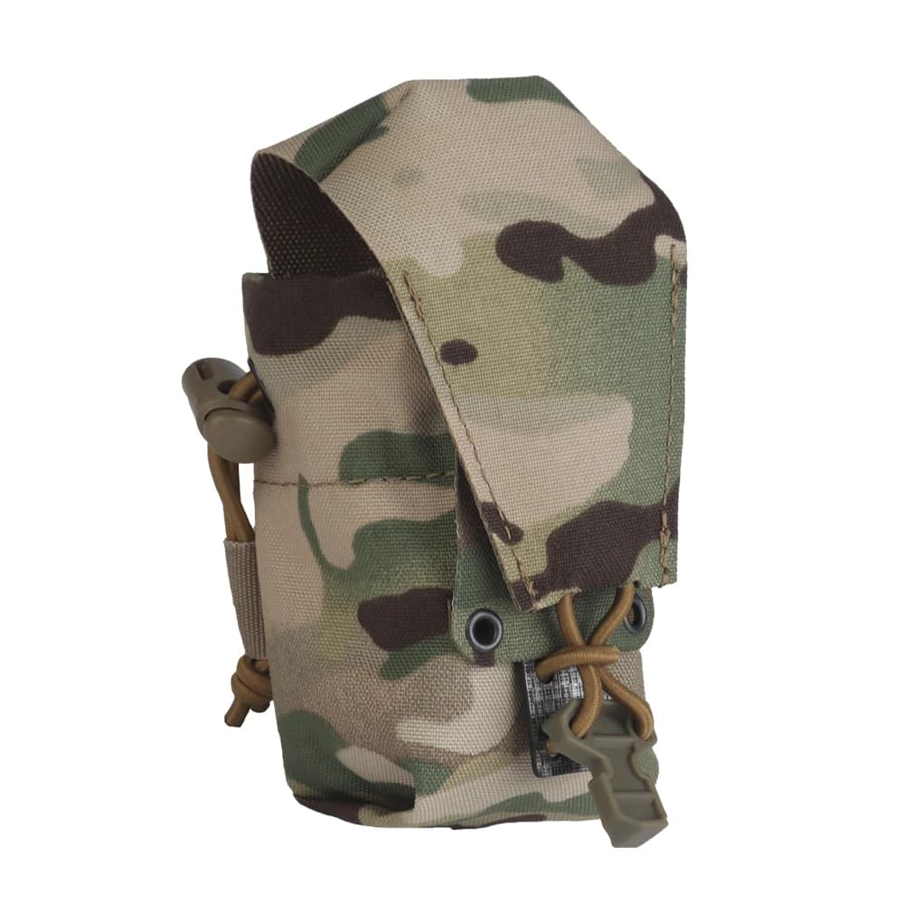 Custodia tattica multifunzione Tasca Banger stile Ferro Porta radio da caccia all'aperto Caricatore softair Cintura MOLLE regolabile