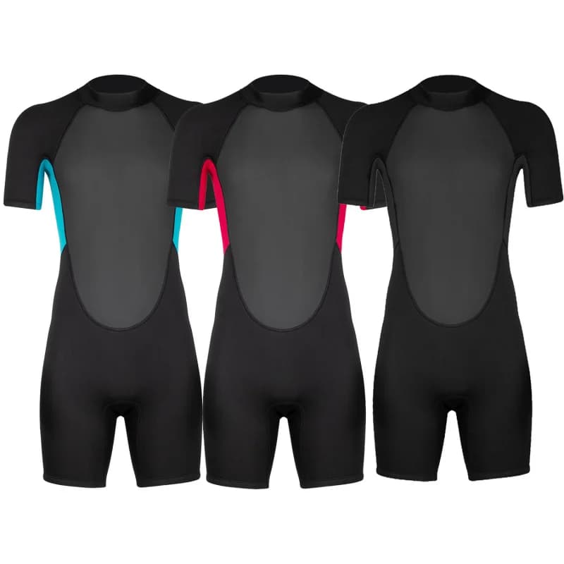 Minsu Mute Diver 3mm Swimsuit Short Sleeve Shorts Snorkeling Surf Clothing Snorkeling Swimming Dives Keeping Hot Sun Protection Men